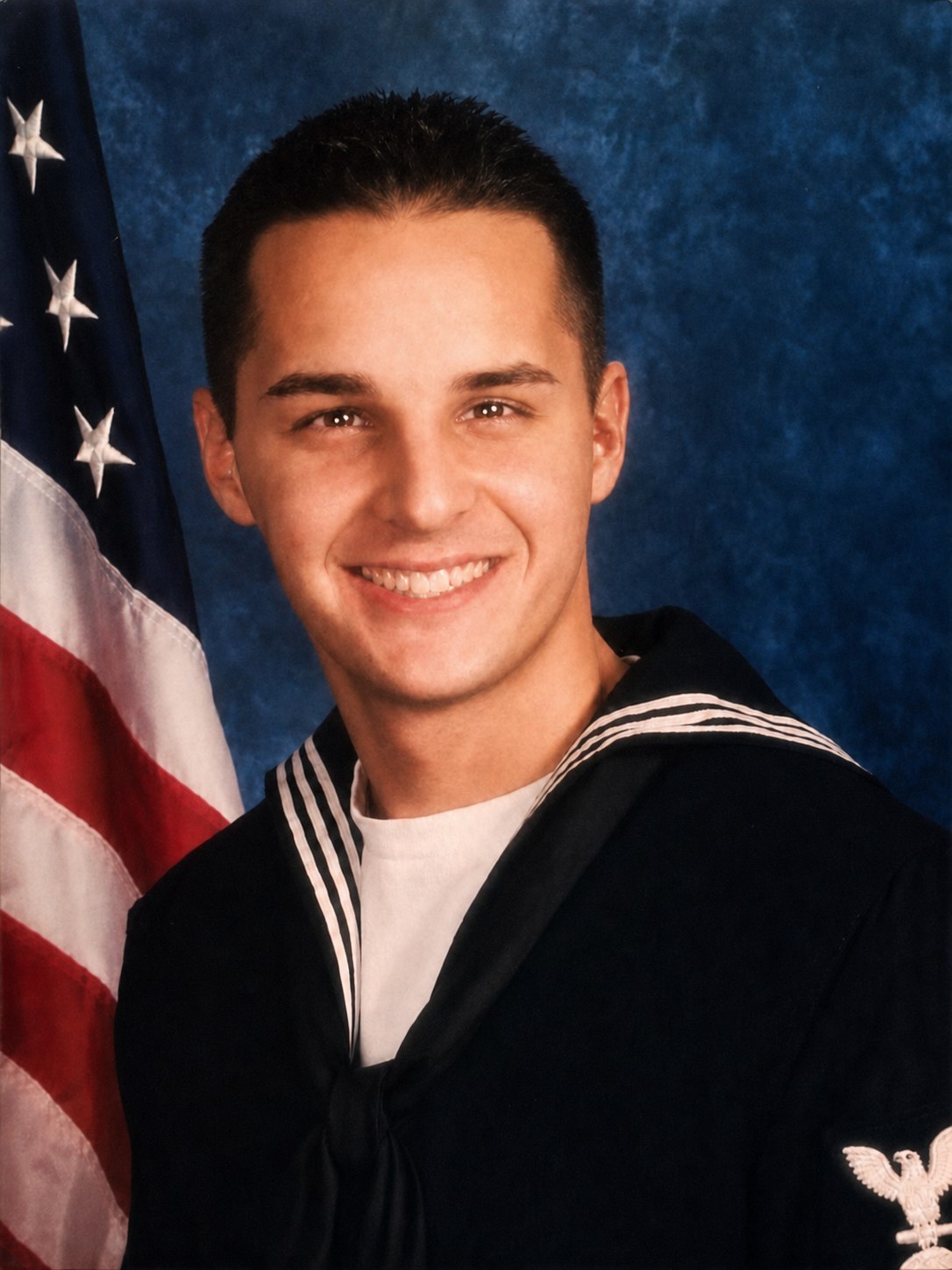 VIDA Carts founder in Navy uniform