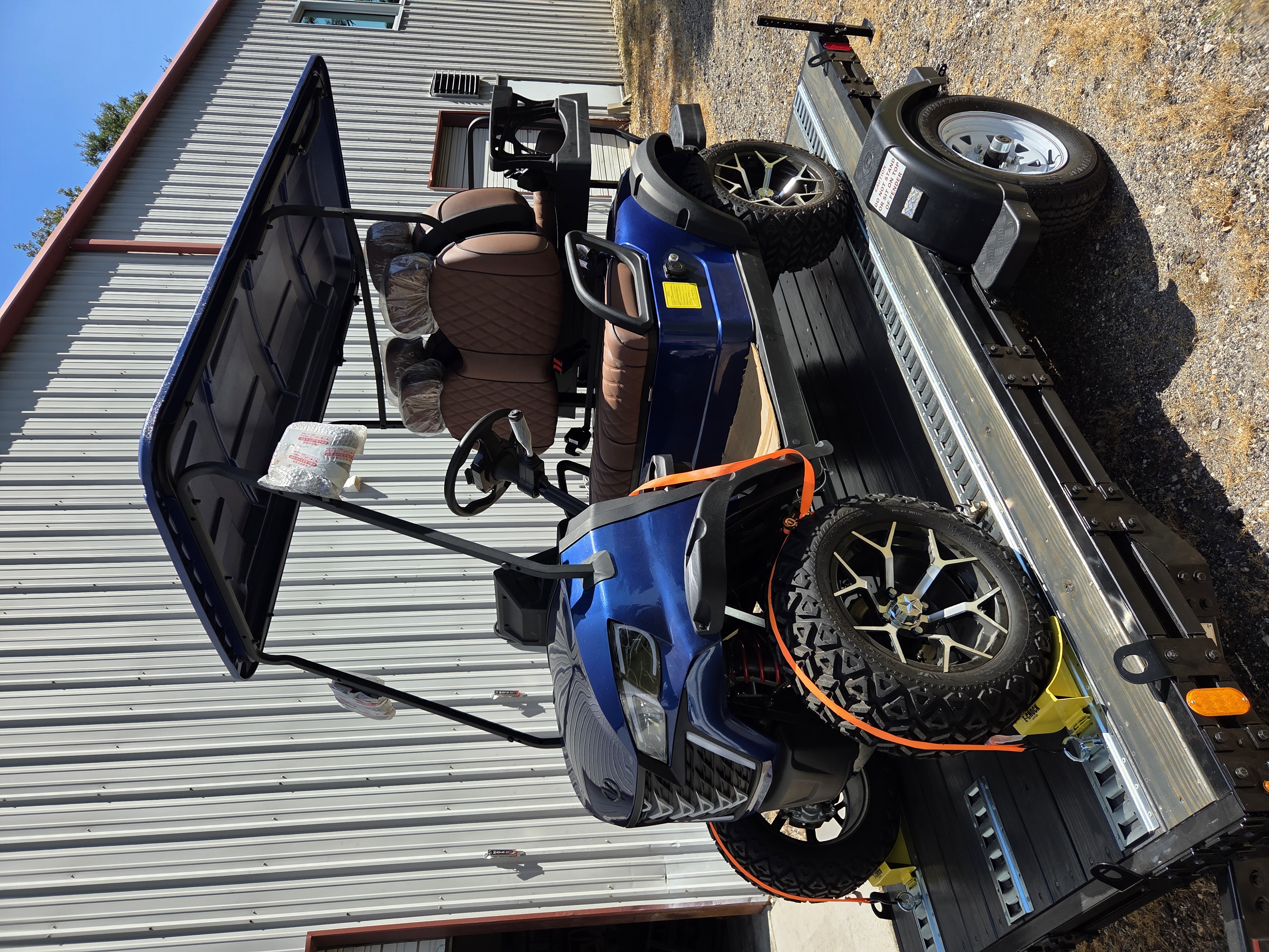 VIDA Cart ready for delivery in a scenic area